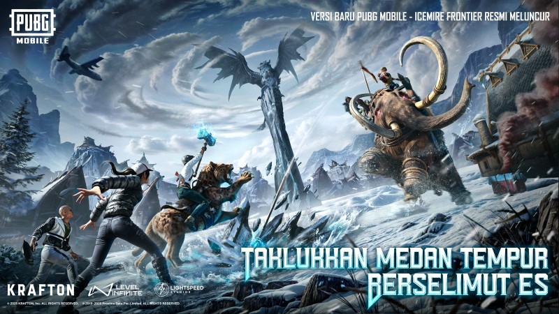 Update PUBG MOBILE Versi 3.5 Hadirkan Sensasi Tenpur di Area Salju, Ada Boss Naga Juga!