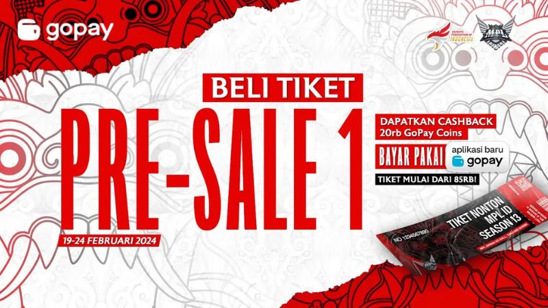 Tiket MPL Indonesia Season 13 Resmi Dijual, Ada Diskon dan Cashback!