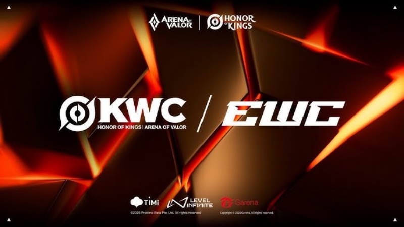 Honor of Kings dan Arena of Valor Bersatu di Panggung Honor of Kings World Cup 2026
