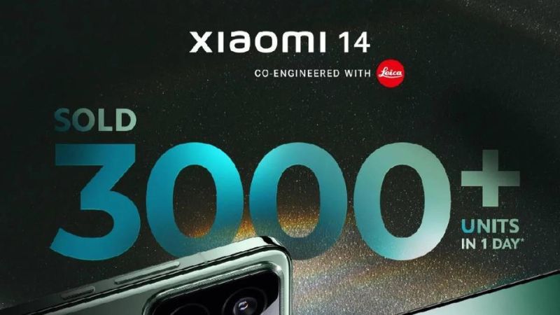 Xiaomi 14 Terjual Lebih Dari 3000 Unit Pada Penjualan Perdananya