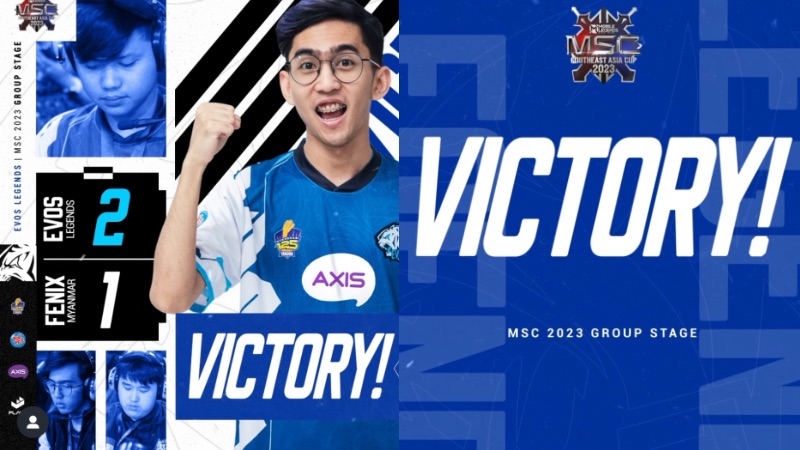 Evos Menang Lawan Fenix Esports dengan Skor 2-1