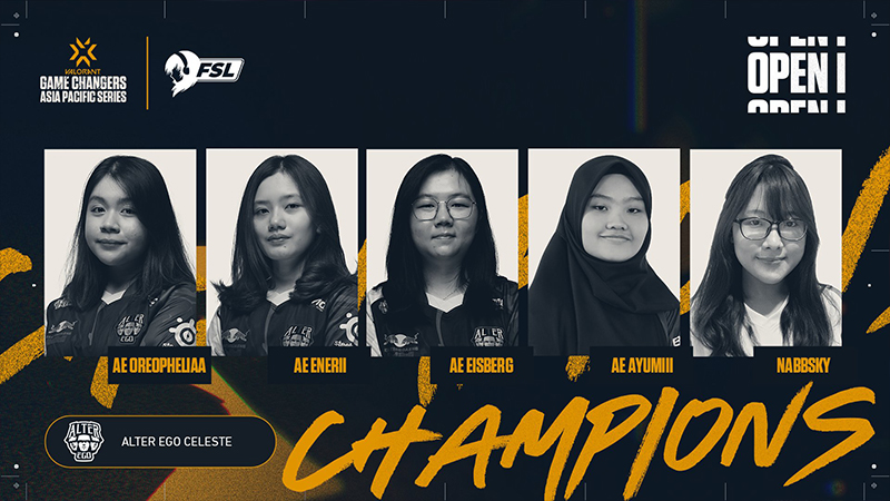 Alter Ego Celeste? Angkat Piala di VCT Game Changers APAC