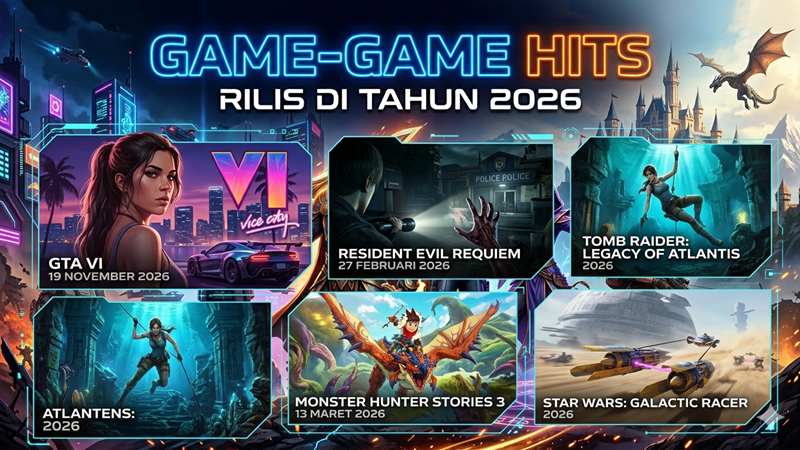 Deretan Game Besar yang Siap Rilis Hingga Akhir Tahun 2026