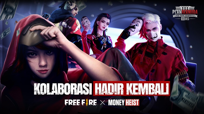 Money Heist Kembali Hadir Di Free Fire Lewat Final Episode: Raid And Run