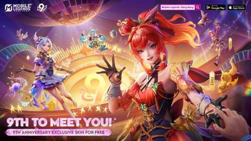 MLBB Rayakan 9 Tahun Kesuksesan Global Lewat Festival “9th to Meet You”