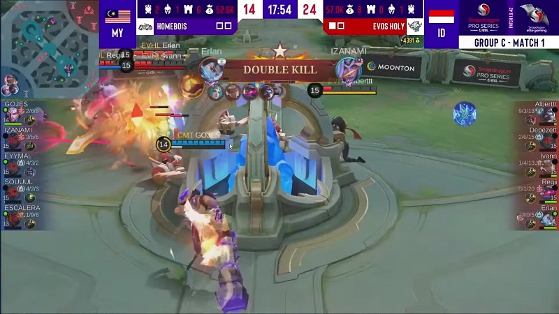 Hasil Pertandingan Hari Kedua Snapdragon Pro Series Season 6 APAC: Tim Indonesia Berjaya
