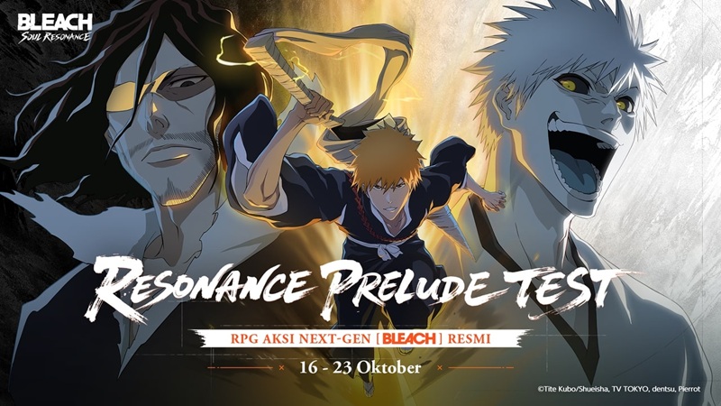 BLEACH: Soul Resonance Umumkan Resonance Prelude Test, Shinigami Siap Bangkitkan Bankai!