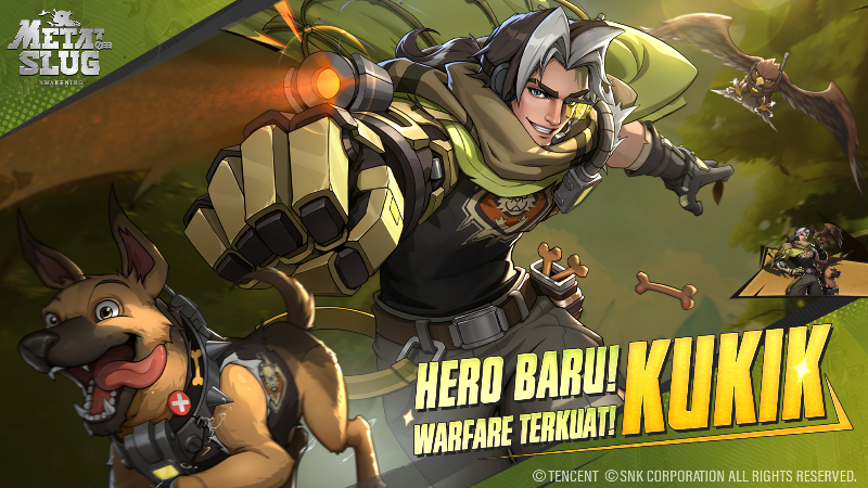 Kenalan dengan Hero Baru Metal Slug: Awakening, Kukik Sang Warfare Terkuat!