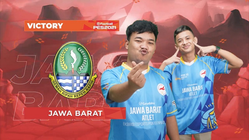 Comeback, Jawa Barat Rebut Medali Emas eFootball PES PON Papua 2021