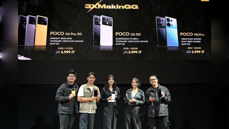 POCO Siap Guncang Pasar Smartphone Tanah Air dengan Rilis 3 Smartphone 