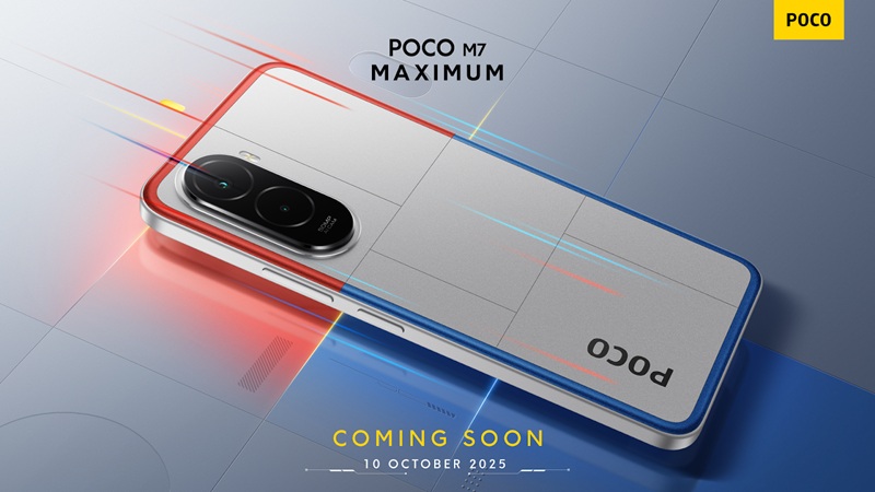 POCO M7 Siap Meluncur 10 Oktober 2025, Cek Spek dan Fiturnya Di Sini!