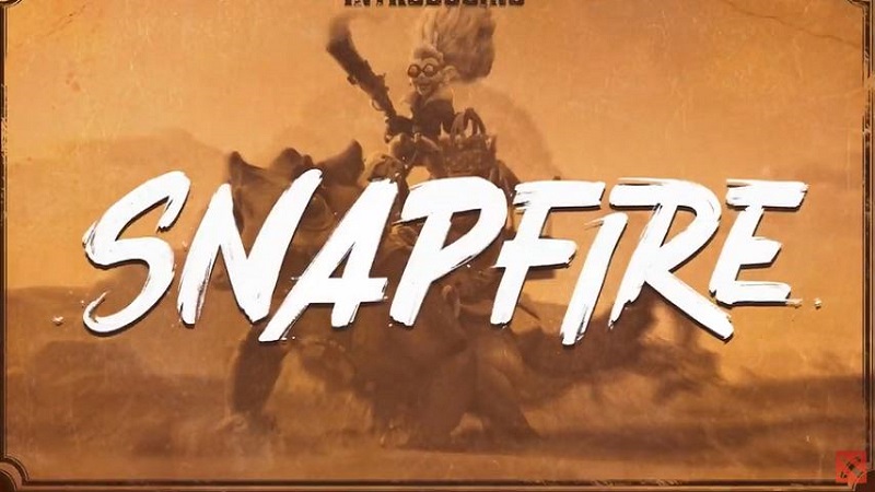 Snapfire! Hero Baru DOTA 2 Penunggang Kadal Api