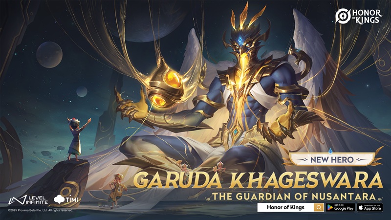 Garuda Khageswara Resmi Dirilis: Hero Indonesia Pertama di Honor of Kings