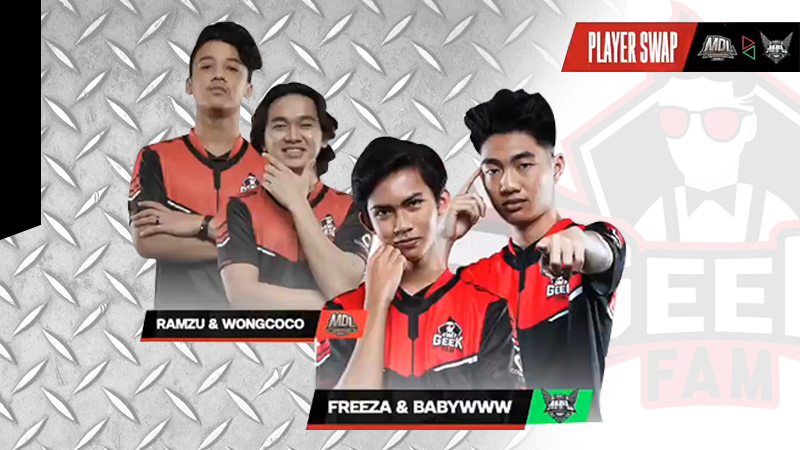 Geek Fam Tukar Pemain Lagi, Mampukah Perbaiki Performa MPL S6?