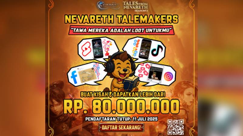 Jadi Kreator Paling Kocak di Nevareth! Yuk Ikut Cabal TaleMakers Program!
