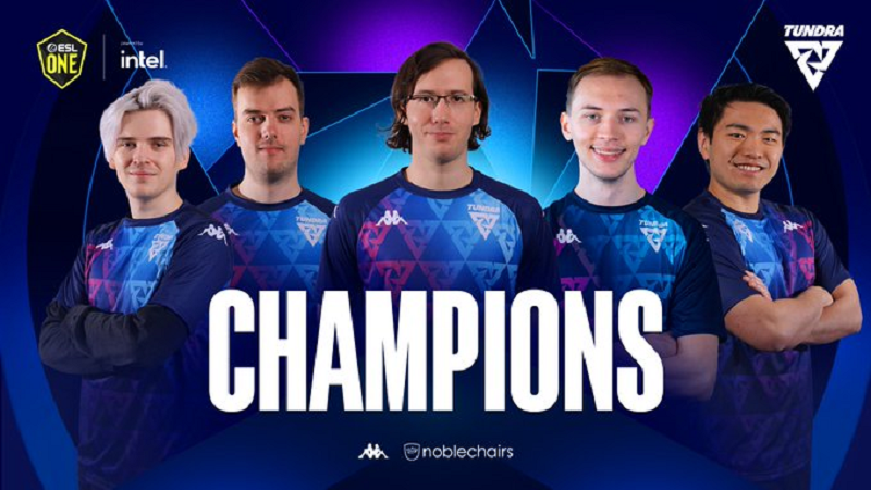 Patahkan Dominasi VP, Tundra Esports Juarai ESL One Fall 2021