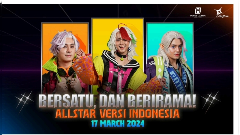 Angga Yunanda, Angie Marcheria & Jerome Kurnia Jadi Hero MLBB di Video Klip “Bersatu dan Berirama”
