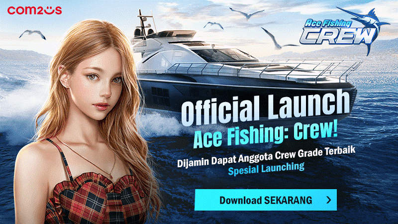 Mancing Mania! Com2uS Rilis Game Mancing 3D, Ace Fishing: Crew!