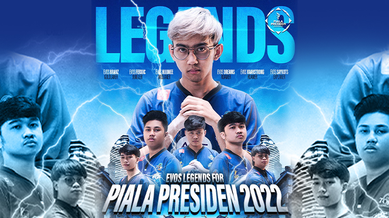 EVOS Sutsujin, Tazz, Pendragon, dan Clover, Tak Bermain di Piala Presiden