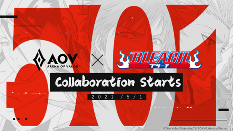 Garena Umumkan Kolaborasi AOV X BLEACH Hadir Awal Bulan Mei