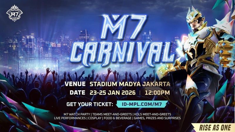M7 Carnival 2026: Festival Esports Terbesar MLBB Siap Guncang Jakarta!