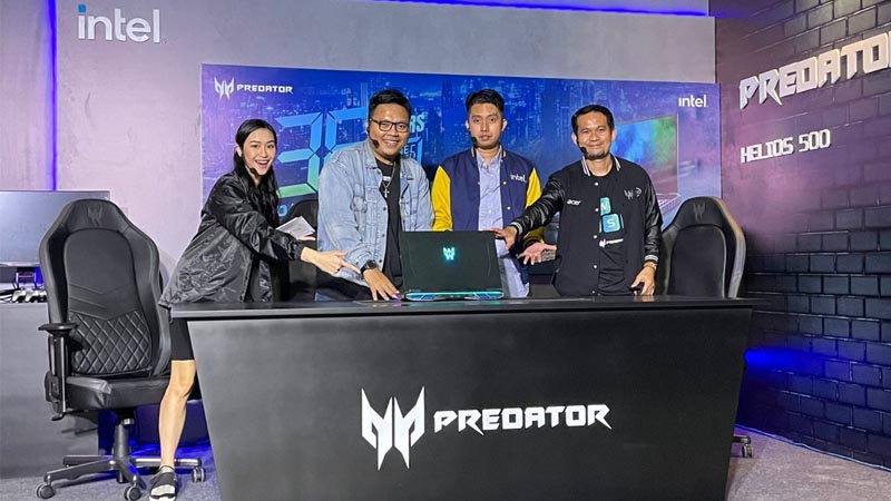 Luncurkan Predator Helios 500, ACER Gelar Streaming 36 Jam Nonstop!