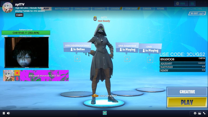 Demi Sang Ayah, Pemain Fortnite Ini Galang Dana Berobat