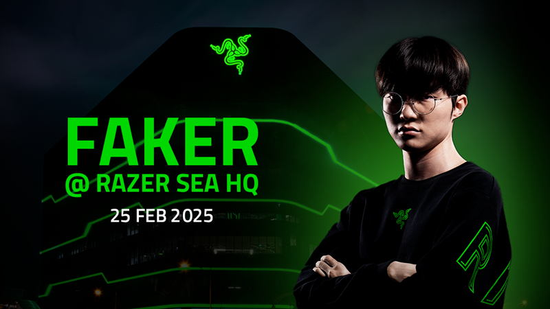Perayaan 10 Tahun Faker dan Razer: Spesial Live Stream dan Tebar Hadiah