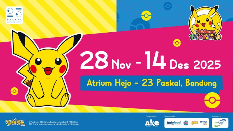 Pokémon PLAY LAB Hadir di Bandung, Pop-Up Store Resmi untuk Penggemar Pokémon