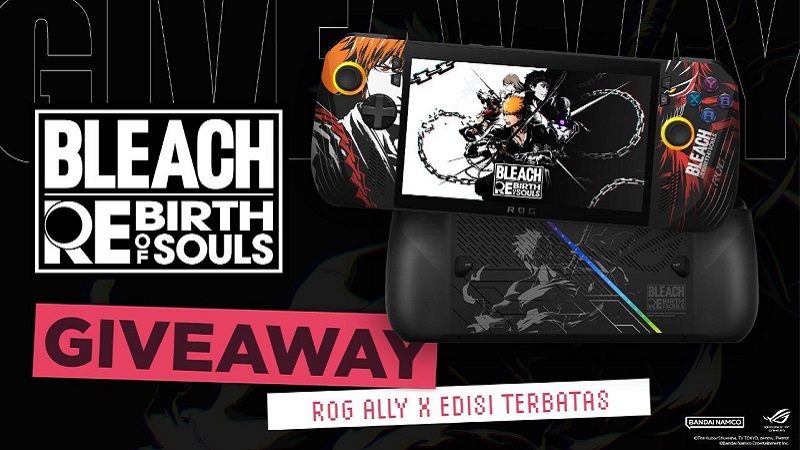 Bandai Namco dan ROG Gelar Giveaway untuk Merayakan Peluncuran BLEACH Rebirth of Souls
