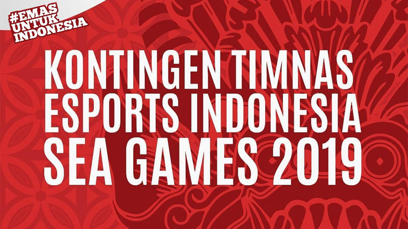 Kontingen Timnas Esports Indonesia di Sea Games 2019