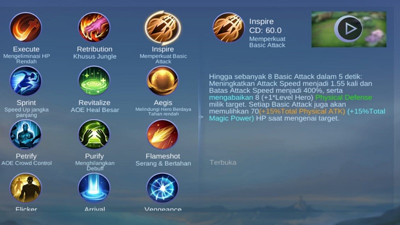 5 Hero MLBB Paling Cocok Pakai Efek Inspire Baru