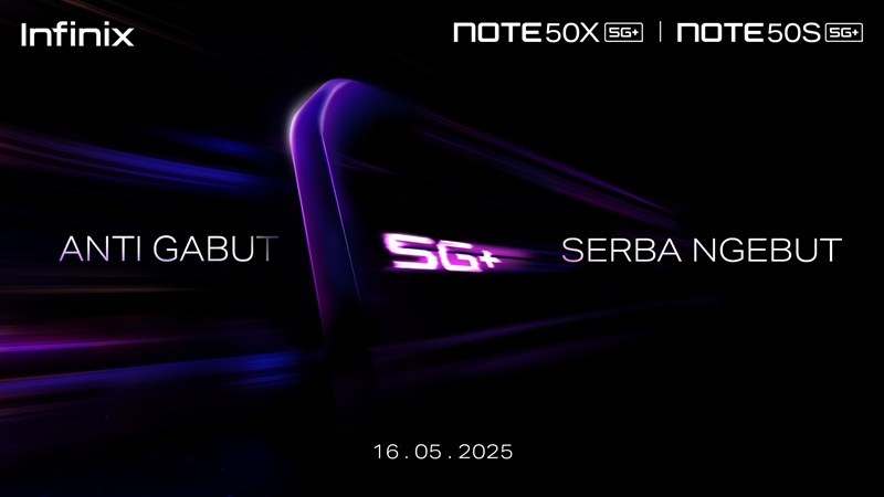 Infinix NOTE 50 5G+ Series Siap Hadir di Indonesia dengan Teknologi Mutakhir