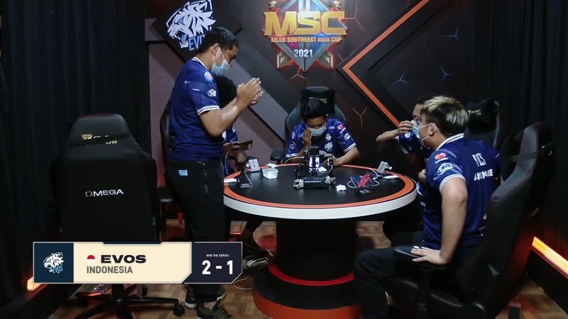 Sengit! EVOS Legends Kirim Execration ke Lower Bracket MSC 2021