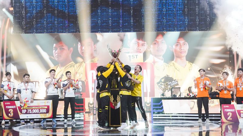 Pajajaran Esports Bogor Juara Liga Esports Nasional 2023