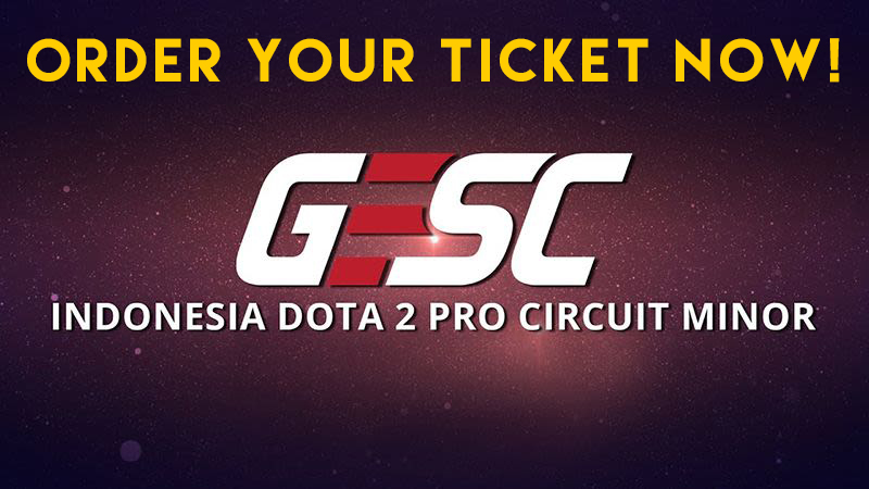 Penuhi Tuntutan Fans DOTA 2, Tiket GESC Indonesia Kembali Dijual