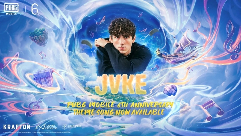 PUBG Mobile 6th Anniversary Hadirkan Lagu 'Clouds' dengan Berkolaborasi bersama JVKE