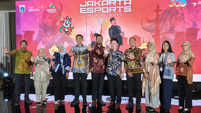 Jakarta Esport: New Heights 2025, Disparekraf DKI Dorong Pertumbuhan Industri Game dan Esports