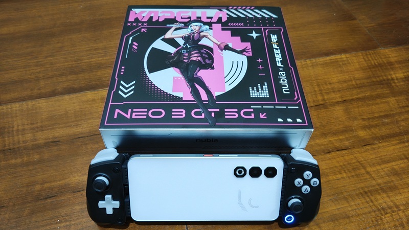 Review nubia Neo 3 GT Master: Smartphone Gaming Gahar Kolaborasi dengan Free Fire!