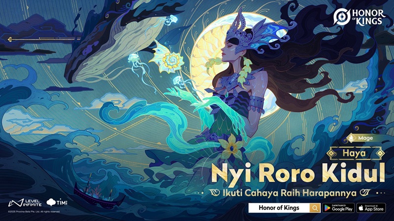 Honor of Kings Rilis Skin Spesial “Nyi Roro Kidul” untuk Haya, Ramaikan Ramadan dengan Event dan Hadiah Smartphone