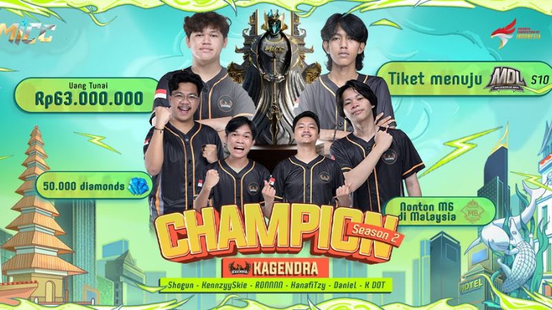 Juara MICC Season 2, Kagendra Siap ke MDL ID Season 10!