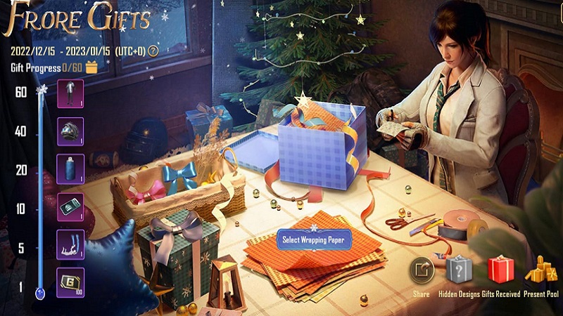 Dapatkan Skin Akhir Tahun PUBGM "Frore Gifts" Gratis, Ini Caranya!