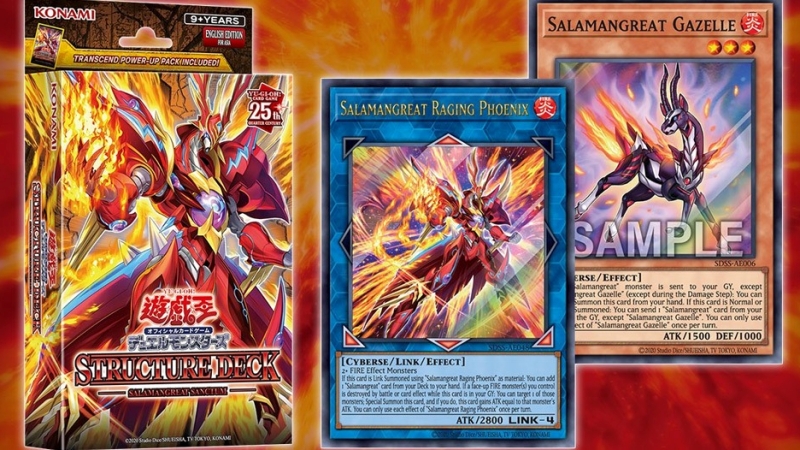 Yu-Gi-Oh! OCG Duel Monster 'Structure Deck Salamangreat Sanctum' English Edition for Asia kini Sudah Bisa Kamu Dapatkan di Indonesia