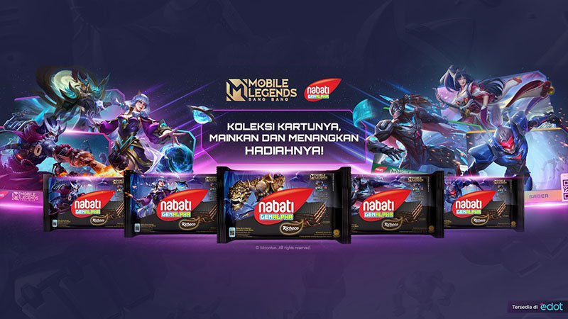 Kolaborasi Unik, Mobile Legends Gandeng Nabati Wafer!