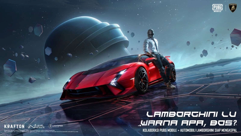 PUBG Mobile Umumkan Kolaborasi dengan Lamborghini
