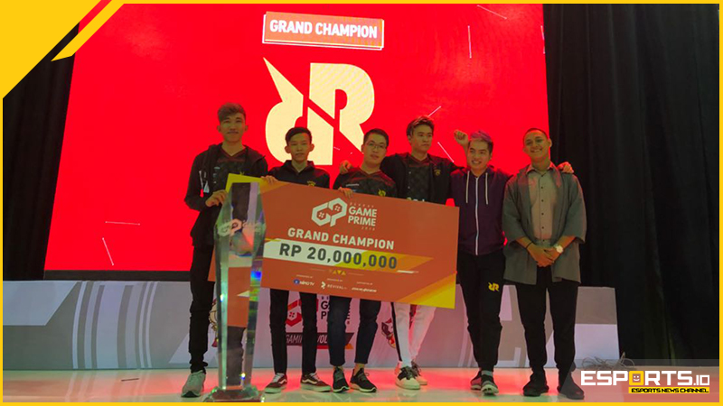 Taklukkan Dua Musuh Abadi, RRQ Rebut Gelar BEKRAF Game Prime 2018