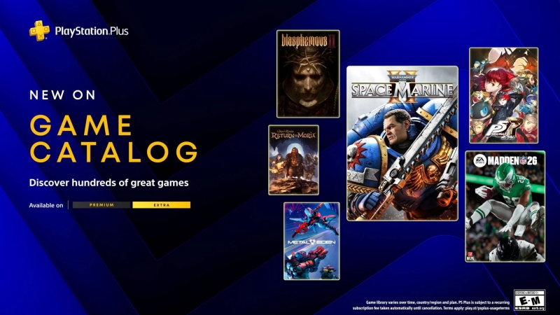 PlayStation Plus Maret 2026 Hadirkan Persona 5 Royal dan Warhammer 40,000 Space Marine 2