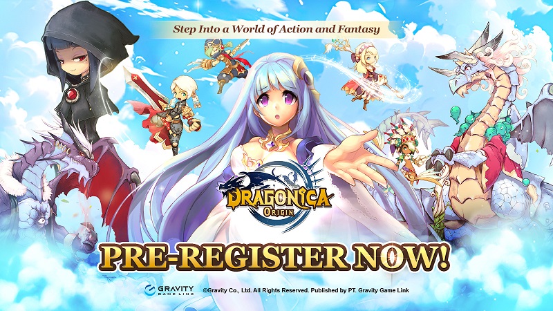 Gravity Game Link Umumkan Pembukaan Pra-Registrasi Dragonica Origin untuk Asia Tenggara!