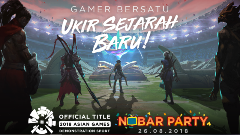 Dukung Timnas Indonesia, Yuk Nonton Bareng AOV Asian Games 2018
