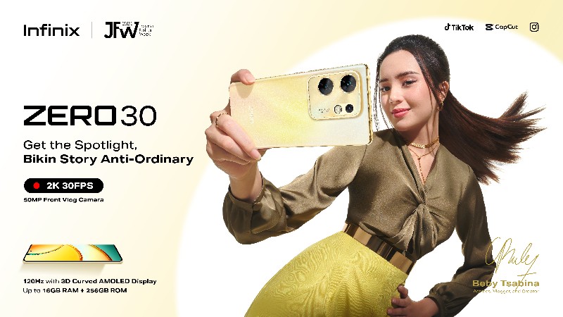 Infinix Resmi Luncurkan Zero 30 Series, Smartphone Anti-Ordinary!